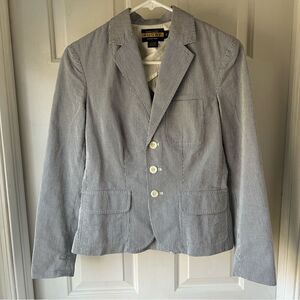 Ralph Lauren “Rugby” Seersucker Size 2 Blazer